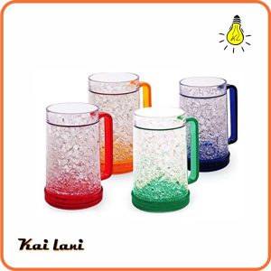 Jarro Mug Frosty Colores: Azul, Verde, Rojo, Negro y Naranja.